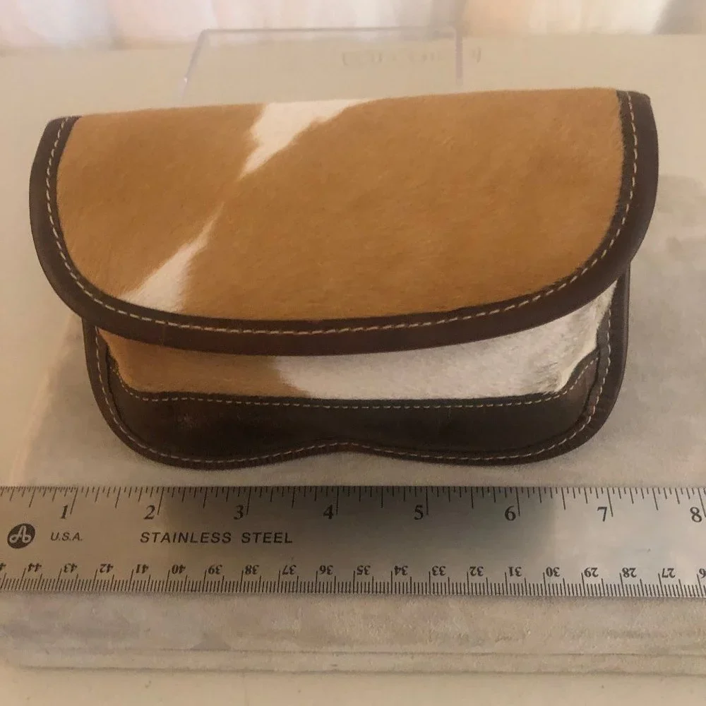 Joan & David vintage leather belt wallet - Picture 2 of 10